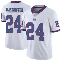 Youth Ar'Darius Washington New York Giants No.24 Limited Color Rush Jersey - White