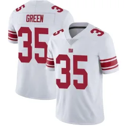 Youth Art Green New York Giants No.35 Limited Vapor Untouchable Jersey - White