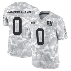 Youth Bobby Jamison-Travis New York Giants No.0 Limited 2024 Salute to Service Jersey - Arctic Camo