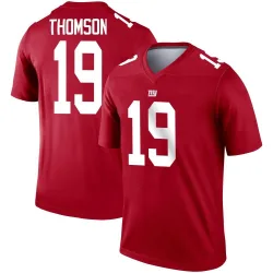 Youth Bobby Thomson New York Giants No.19 Legend Inverted Jersey - Red