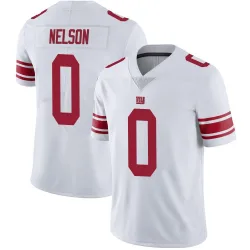 Youth Braylen Nelson New York Giants No.0 Limited Vapor Untouchable Jersey - White
