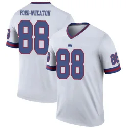 Youth Bryce Ford-Wheaton New York Giants No.88 Legend Color Rush Jersey - White
