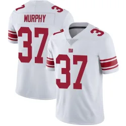 Youth Caleb Murphy New York Giants No.37 Limited Vapor Untouchable Jersey - White