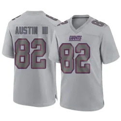 Youth Calvin Austin III New York Giants No.82 Game Atmosphere Fashion Jersey - Gray