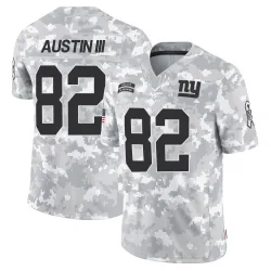 Youth Calvin Austin III New York Giants No.82 Limited 2024 Salute to Service Jersey - Arctic Camo