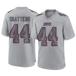 Youth Cam Skattebo New York Giants No.44 Game Atmosphere Fashion Jersey - Gray