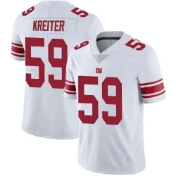 Youth Casey Kreiter New York Giants No.59 Limited Vapor Untouchable Jersey - White
