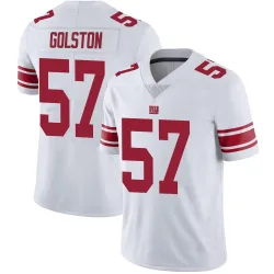 Youth Chauncey Golston New York Giants No.57 Limited Vapor Untouchable Jersey - White
