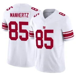 Youth Chris Manhertz New York Giants No.85 Limited Vapor F.U.S.E. Jersey - White