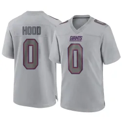 Youth Colton Hood New York Giants No.0 Game Atmosphere Fashion Jersey - Gray
