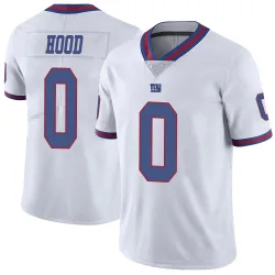 Youth Colton Hood New York Giants No.0 Limited Color Rush Jersey - White