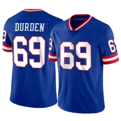 Youth Cory Durden New York Giants No.69 Limited Classic Vapor Jersey