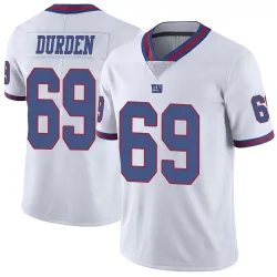 Youth Cory Durden New York Giants No.69 Limited Color Rush Jersey - White