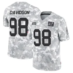 Youth D.J. Davidson New York Giants No.98 Limited 2024 Salute to Service Jersey - Arctic Camo