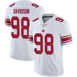Youth D.J. Davidson New York Giants No.98 Limited Vapor Untouchable Jersey - White