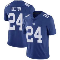 Youth Dane Belton New York Giants No.24 Limited Team Color Vapor Untouchable Jersey - Royal