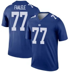 Youth Daniel Faalele New York Giants No.77 Legend Jersey - Royal