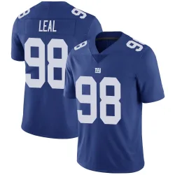 Youth DeMarvin Leal New York Giants No.98 Limited Team Color Vapor Untouchable Jersey - Royal