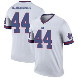 Youth Demetrius Flannigan-Fowles New York Giants No.44 Legend Color Rush Jersey - White