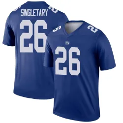 Youth Devin Singletary New York Giants No.26 Legend Jersey - Royal