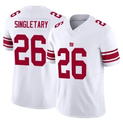 Youth Devin Singletary New York Giants No.26 Limited Vapor F.U.S.E. Jersey - White