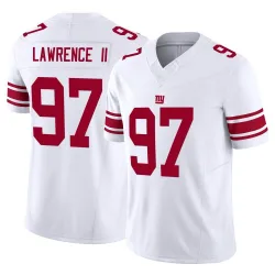 Youth Dexter Lawrence II New York Giants No.97 Limited Vapor F.U.S.E. Jersey - White