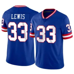 Youth Dion Lewis New York Giants No.33 Limited Classic Vapor Jersey