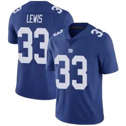 Youth Dion Lewis New York Giants No.33 Limited Team Color Vapor Untouchable Jersey - Royal
