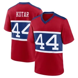 Youth Doug Kotar New York Giants No.44 Game Century Alternate Jersey - Red