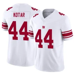 Youth Doug Kotar New York Giants No.44 Limited Vapor F.U.S.E. Jersey - White