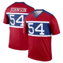 Youth Dyontae Johnson New York Giants No.54 Legend Century Alternate Jersey - Red