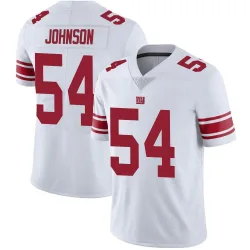 Youth Dyontae Johnson New York Giants No.54 Limited Vapor Untouchable Jersey - White