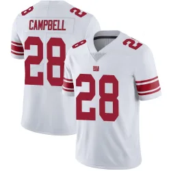 Youth Elijah Campbell New York Giants No.28 Limited Vapor Untouchable Jersey - White