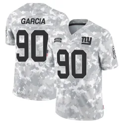 Youth Elijah Garcia New York Giants No.90 Limited 2024 Salute to Service Jersey - Arctic Camo