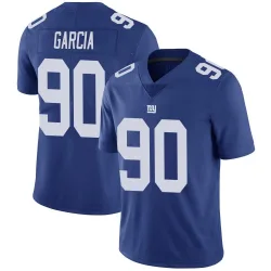 Youth Elijah Garcia New York Giants No.90 Limited Team Color Vapor Untouchable Jersey - Royal