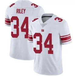 Youth Elijah Riley New York Giants No.34 Limited Vapor Untouchable Jersey - White