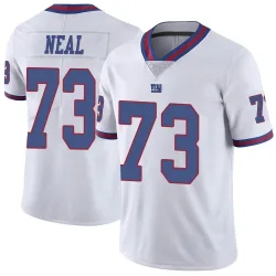 Youth Evan Neal New York Giants No.73 Limited Color Rush Jersey - White