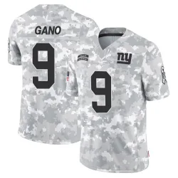 Youth Graham Gano New York Giants No.9 Limited 2024 Salute to Service Jersey - Arctic Camo