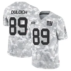 Youth Greg Dulcich New York Giants No.89 Limited 2024 Salute to Service Jersey - Arctic Camo