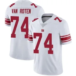Youth Greg Van Roten New York Giants No.74 Limited Vapor Untouchable Jersey - White