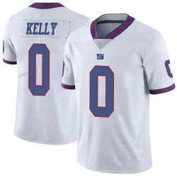 Youth Jack Kelly New York Giants No.0 Limited Color Rush Jersey - White