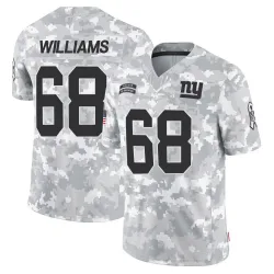 Youth Jaison Williams New York Giants No.68 Limited 2024 Salute to Service Jersey - Arctic Camo