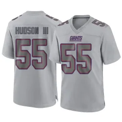 Youth James Hudson III New York Giants No.55 Game Atmosphere Fashion Jersey - Gray
