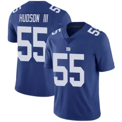 Youth James Hudson III New York Giants No.55 Limited Team Color Vapor Untouchable Jersey - Royal