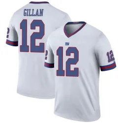 Youth Jamie Gillan New York Giants No.12 Legend Color Rush Jersey - White