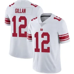 Youth Jamie Gillan New York Giants No.12 Limited Vapor Untouchable Jersey - White