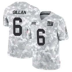 Youth Jamie Gillan New York Giants No.6 Limited 2024 Salute to Service Jersey - Arctic Camo