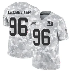 Youth Jeremiah Ledbetter New York Giants No.96 Limited 2024 Salute to Service Jersey - Arctic Camo