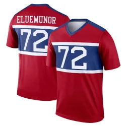Youth Jermaine Eluemunor New York Giants No.72 Legend Century Alternate Jersey - Red