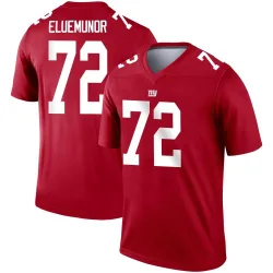 Youth Jermaine Eluemunor New York Giants No.72 Legend Inverted Jersey - Red